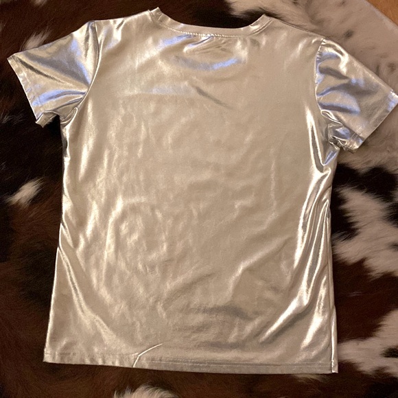 Silver size small Classy Tee - Picture 4 of 4